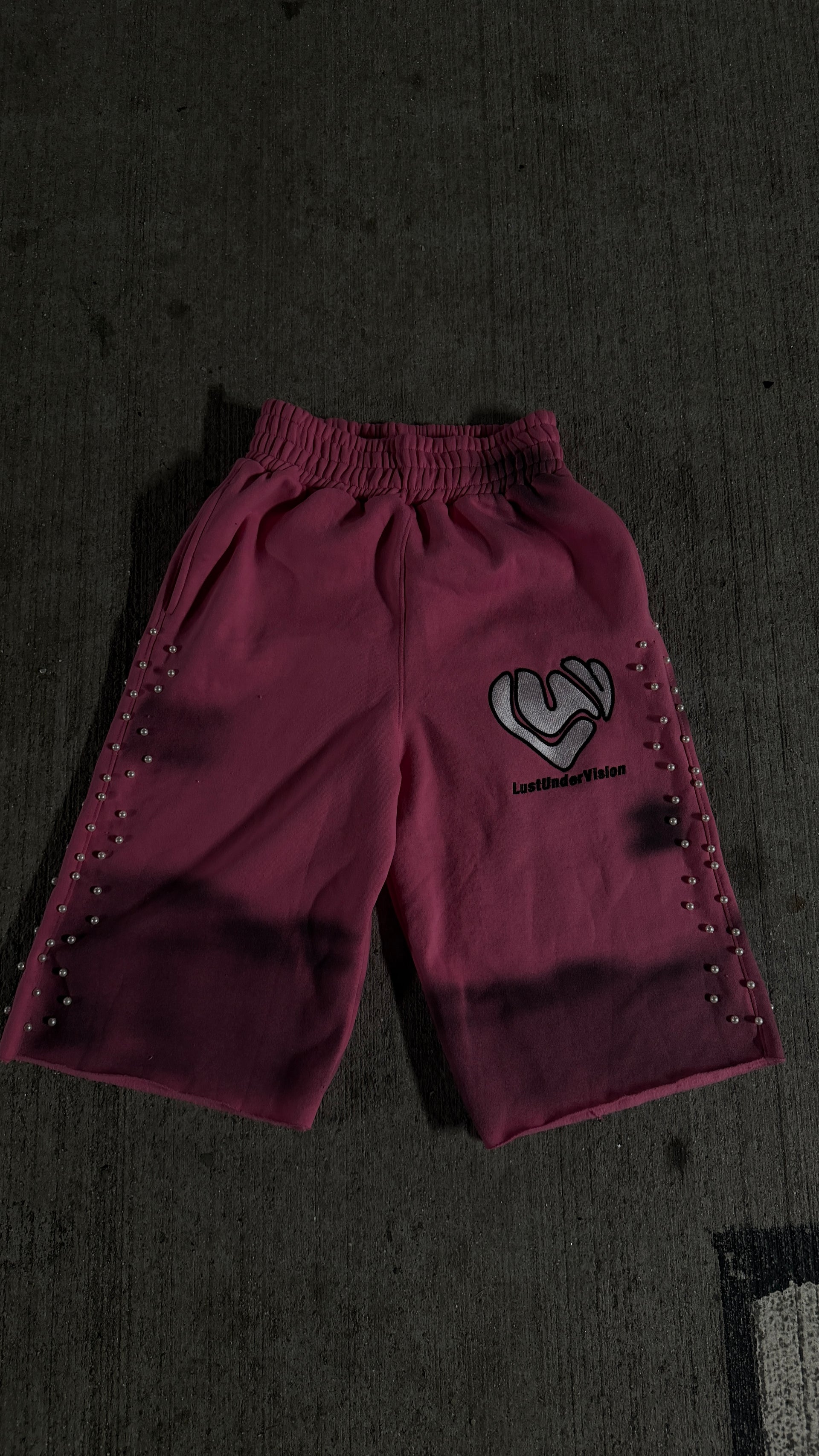 Pink “Dirty Cow” Adam Sandler Shorts