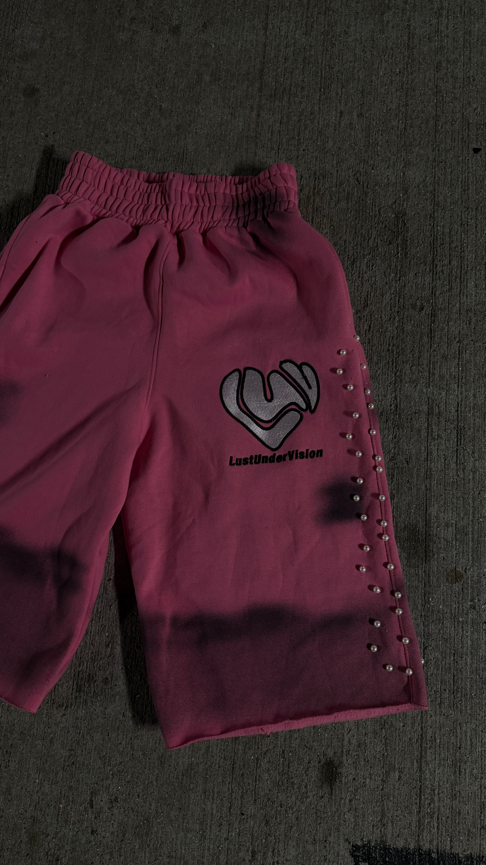 Pink “Dirty Cow” Adam Sandler Shorts